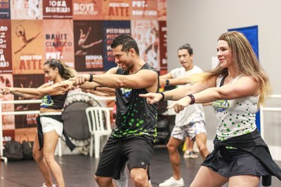 Brazilian dance class