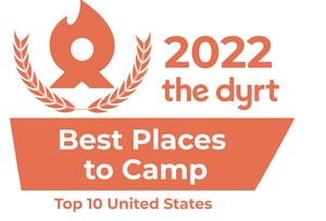 The Dyrt Announces the 2022 Best Places To Camp: Top 10 in the U.S.