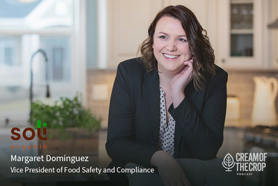 Margaret Dominguez, VP of Food Safety and Compliance at Soli Organic
