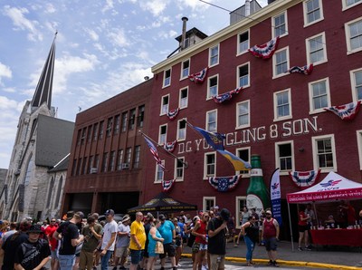 Thousands gathering in Downtown Pottsville for D.G Yuengling & Son, Inc., America’s Oldest Brewery’s Stars & Stripes Summer Concert Celebration starring Lee Brice. (PHOTO CAPTION: D.G. Yuengling & Son, Inc., America’s Oldest Brewery)