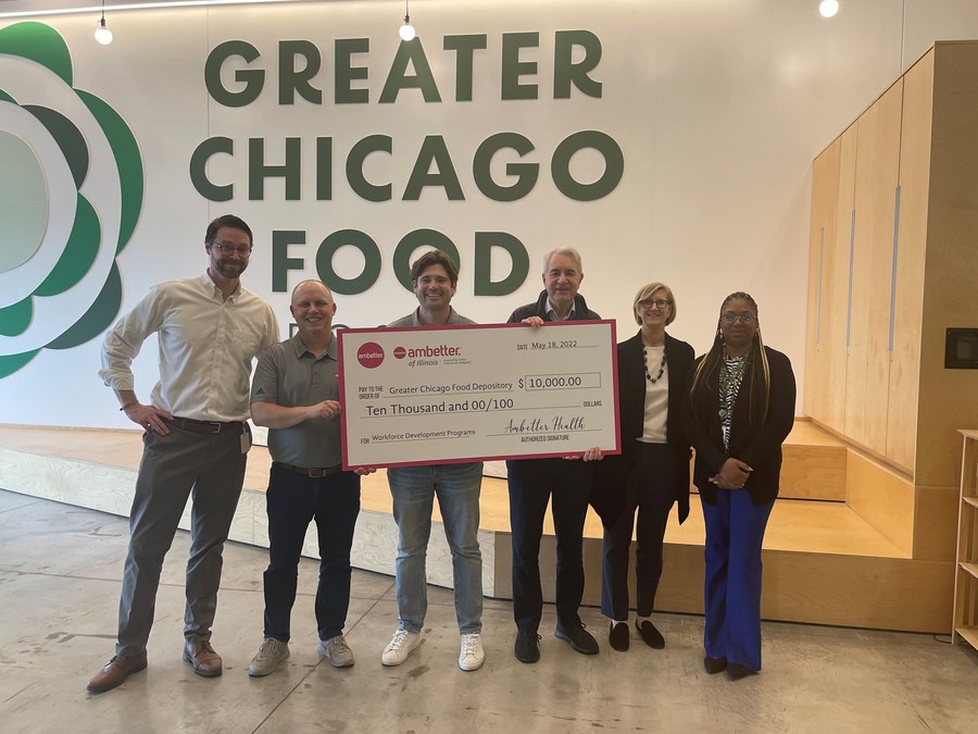 Ambetter of Illinois Health Plan Announces $10,000 Contribution to Support the Greater Chicago Food Depository's Workforce Development Initiatives - Vimarsana News