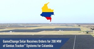 GameChange Solar concrétise des commandes de 200 MW en Colombie pour ses systèmes Genius TrackerMC