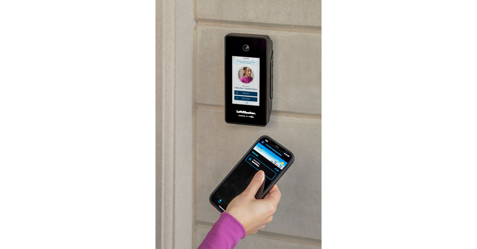 LiftMaster Introduces a New Smart Video Intercom System that Simplifies ...