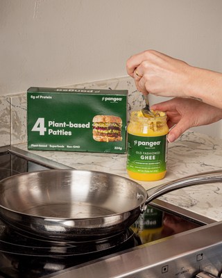 Pangea Old Fashioned Ghee, a grass-fed, organic, clarified butter sourced from New Zealand. (CNW Group/Pangea Natural Foods Inc.)