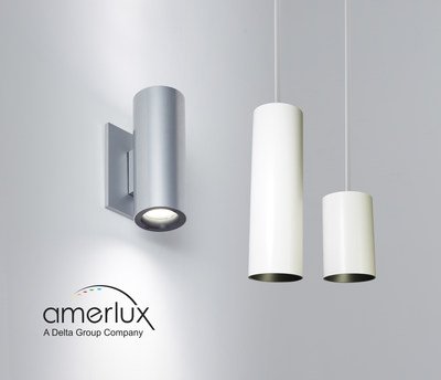 The Rook X, an exterior wall-mount cylinder with a 2.7-inch aperture, and the Rook 250, an interior pendant with a 2.5-inch aperture, continue the Rook product family’s heritage of translating the control, performance and comfort of Amerlux’s award-winning downlights into sophisticated new formats.