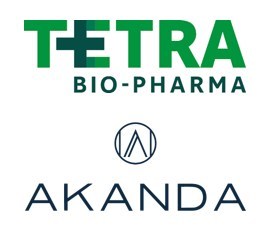 Tetra and Akanda Logos (CNW Group/Tetra Bio-Pharma Inc.)