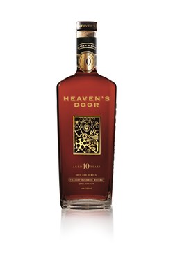 Heaven's Door announces the first release of the Decade Series, a limited collection of super-premium American whiskeys, each 10 years of age or older. The first release in the series is a high-rye 10-year-old straight bourbon whiskey.