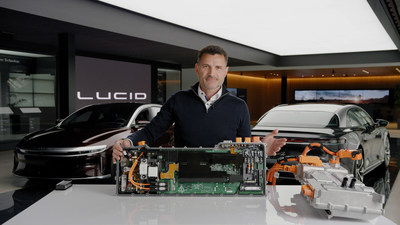Lucid released of the third and latest episode in its Tech Talks video series, which reveals the innovative technology contained in the Wunderbox – Lucid’s ultra-fast, ultra-flexible EV charging system. The episode is hosted by Eric Bach, Lucid’s Senior Vice President of Product and Chief Engineer.