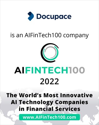 Docupace Named to AIFinTech100 List of Most Innovative WealthTech Companies. AIFinTech 100 recognizes the most world’s most innovative solution providers developing artificial intelligence (AI) and machine learning technologies.
