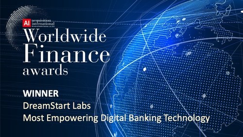 DreamStart Labs Wins “Most Empowering Digital Banking Know-how” at World Finance Awards
