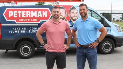 Peterman Brothers is sponsoring Military and First Responders' Day at the Indiana State Fair on Friday, Aug. 19. Pictured are Chad, left, and Tyler Peterman of Peterman Brothers.