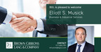 BGL Welcomes Eliott S. Musick as Managing Director within...