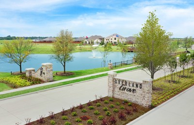 Community entrance at Overland Grove in Forney, TX | Century Communities