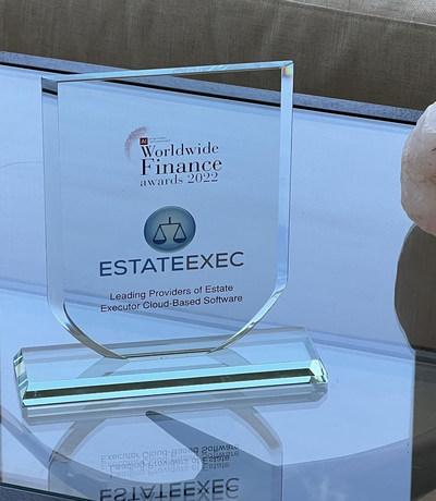 EstateExec wins Worldwide Finance Award