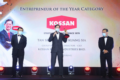 Tan Sri Dato' Lim Kuang Sia Received the Entrepreneur of the Year Award at the Asia Pacific Enterprise Awards 2022 Malaysia.