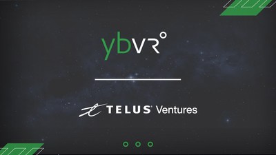YBVR and Telus Ventures partnership Logos