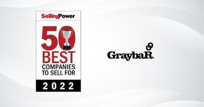 Graybar Named to Selling Power “50 Best Companies to Sell For” List in 2022.