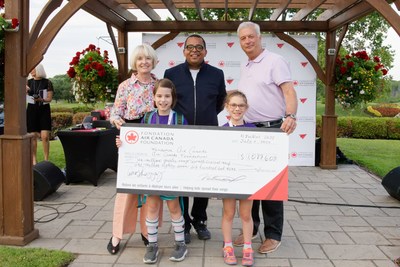 The Air Canada Foundation hosted its 10th annual charity golf tournament this week and successfully raised $ 1,087,609 to support charitable organizations dedicated to the health and well-being of children and youth in Canada. (CNW Group/Air Canada)