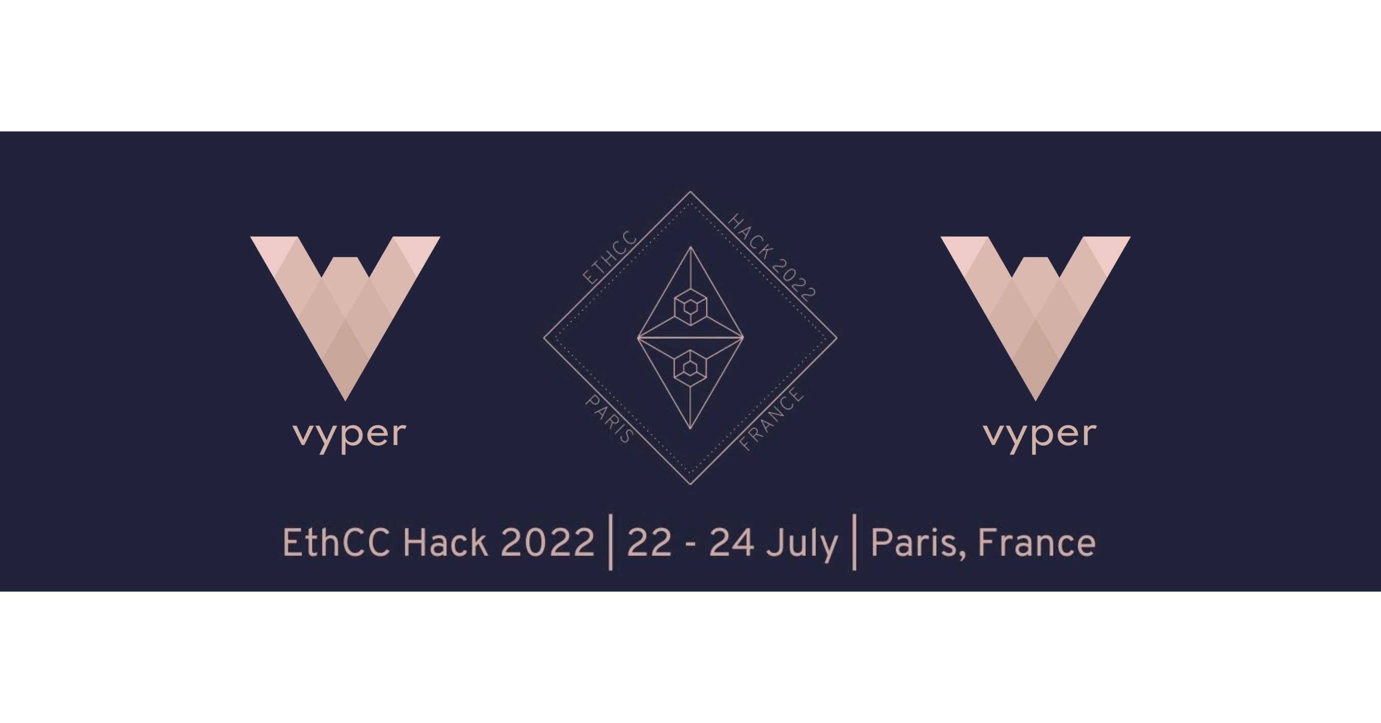 Volume announces Vyper partnership with EthCC Paris Hackathon raising $168k in prizes