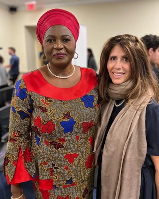 Pour Les Femmes Foundation Partners with Global Fund for Widows at US Capitol in Washington DC on the Make Widows Matter Campaign
