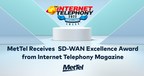 MetTel's Transformative SD-WAN Solution Recognized by Internet Telephony Magazine's SD-WAN Award