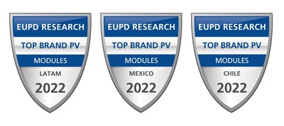 LONGi named top solar brands in Mexico, Chile and Latin America (PRNewsfoto/LONGi)