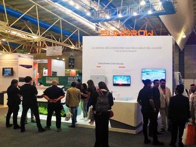 Sungrow Booth at Solar Power Mexico