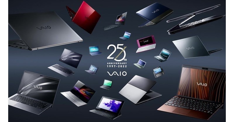 VAIO、日本初のPC発売25周年記念