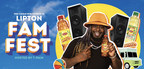 Lipton Iced Tea and GRAMMY Award-Winning Artist T-Pain aka "Cousin T" are Throwing the Ultimate Block Party to Celebrate Community Service