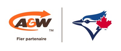 Logos : A&W et Toronto Blue Jays (Groupe CNW/Services alimentaires A&W du Canada Inc.)