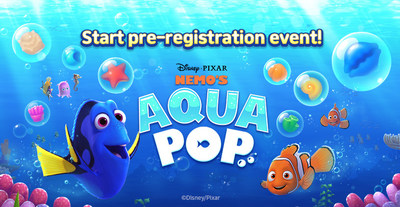 NEMO's AQUA POP, Start pre-registration event