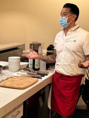 Celebrity Chef Provides Healthy Cooking Demos to I E Residents