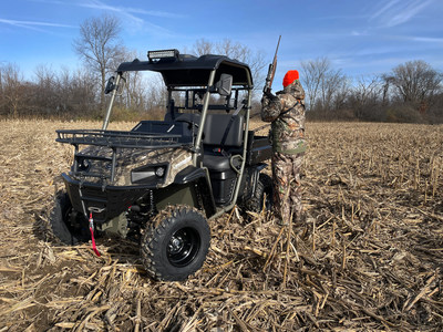 Landmaster Lithium ion EV 4x4 UTV (PRNewsfoto/American Landmaster)