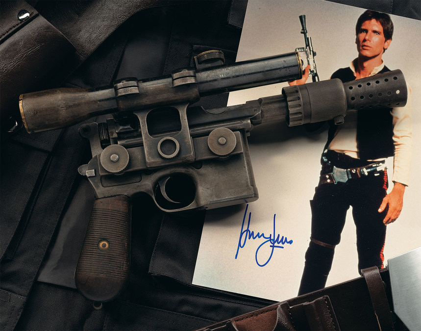 Han Solo's Blaster from "Star Wars: A New Hope" to Auction in Rock Island Auction Company Premier Auction, Aug. 26 - Vimarsana News