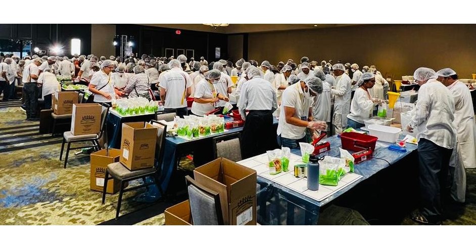 Shrimad Rajchandra Love and Care organizes NJs largest meal packing event