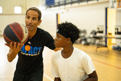 Professional basketball trainer and founder of IMPACT Basketball and president of the Herbalife Nutrition IMPACT Basketball Center, held a free community basketball clinic for Detroit-area kids.