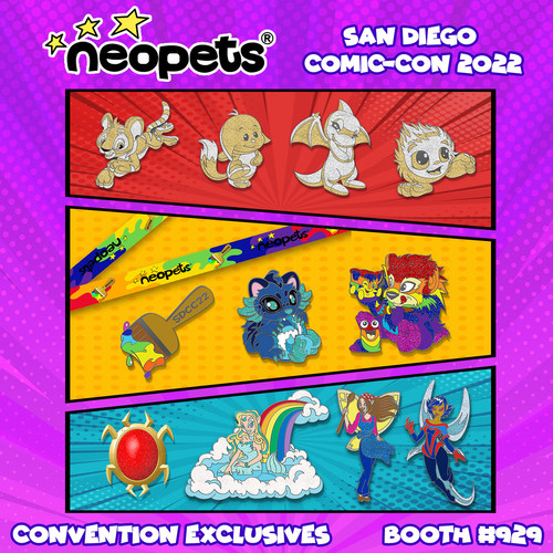 Neopets is Bringing “Neostalgia” to San Diego Comic-Con 2022 in a Big Way! (CNW Group/Neopets)