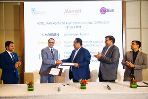 MARRIOTT INTERNATIONAL SIGNS AGREEMENT WITH BEEKAY GROUP TO BRING FIVE NEW HOTELS TO JHARKHAND &amp; WEST BENGAL