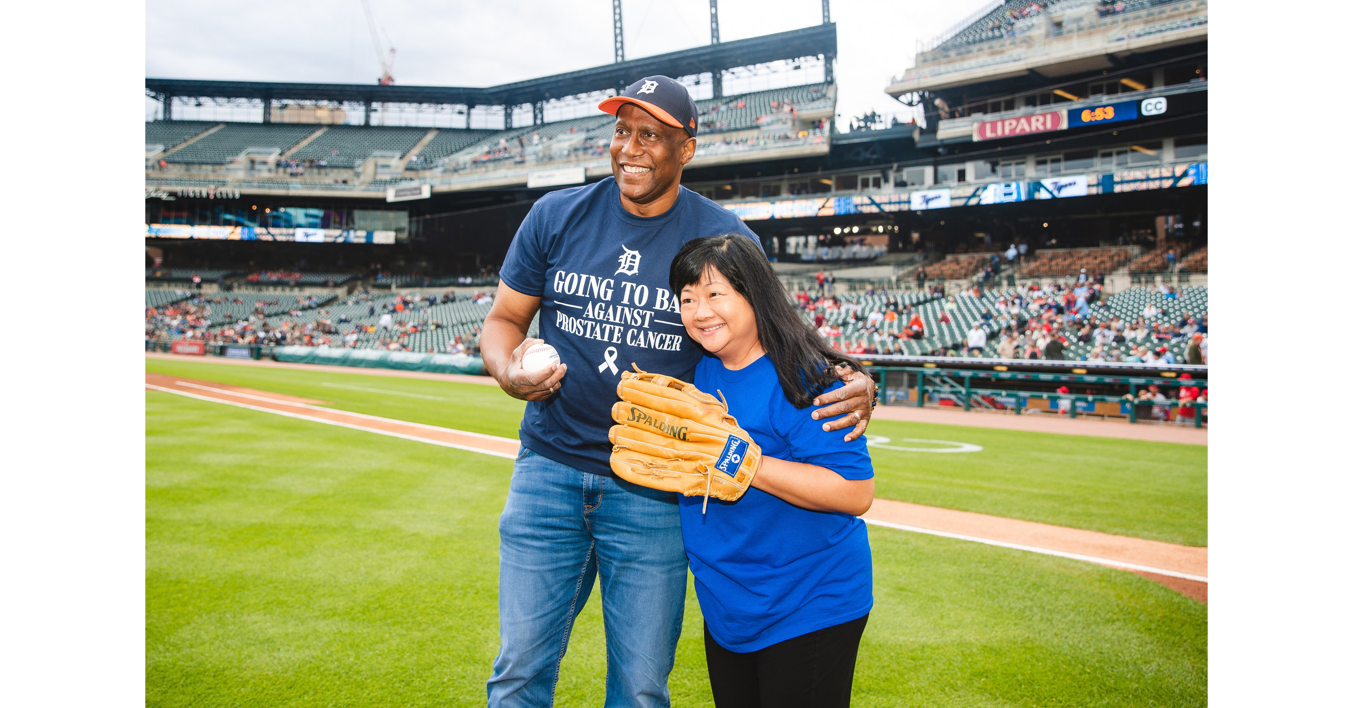 Karmanos Cancer Institute and the Detroit Tigers honor survivors