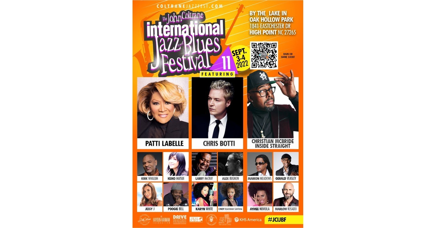 JOHN COLTRANE INTERNATIONAL JAZZ AND BLUES FESTIVAL FEATURES AN
