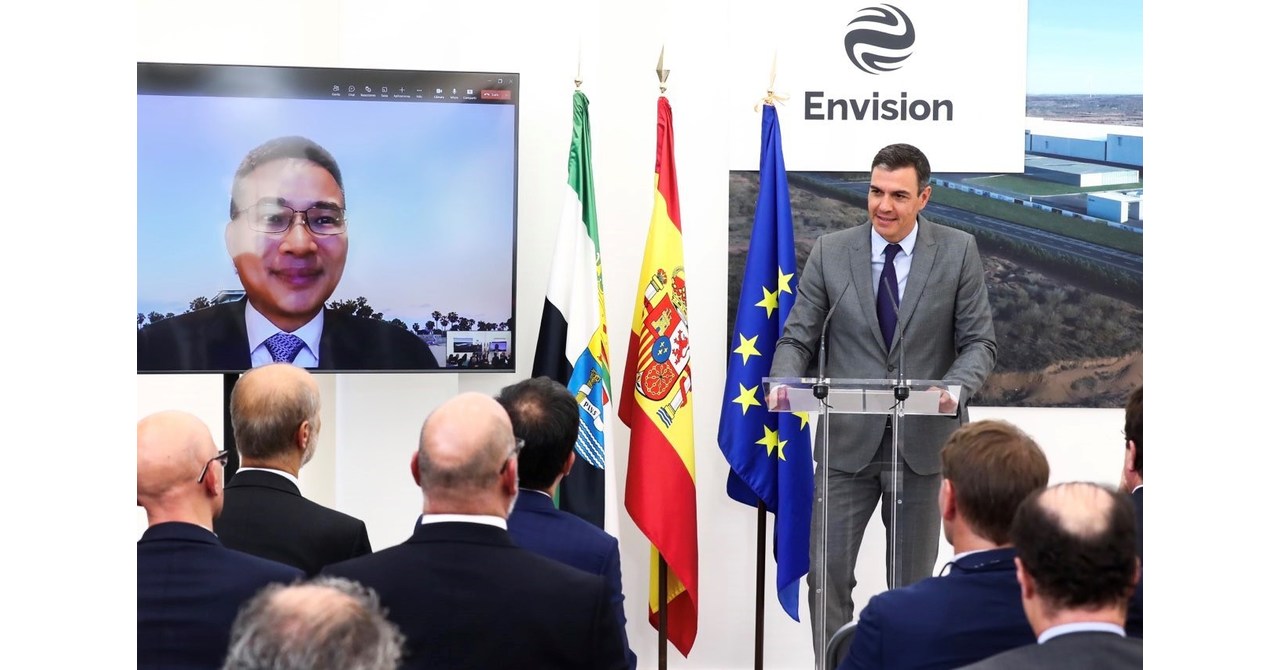 Envision firma un acuerdo de asociación estratégica con el gobierno español para crear el primer parque industrial neto cero en Europa
