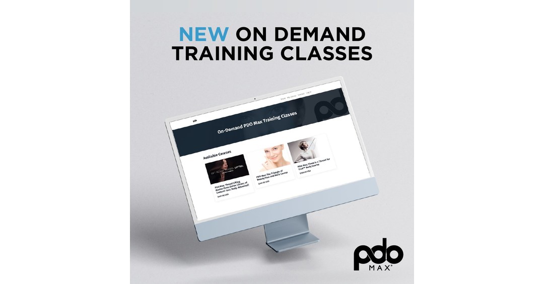 PDO Max&reg; Launches On-Demand e-Learning Courses for PDO Thread Procedures
