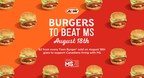 A&amp;W CANADA ANNOUNCES 14TH ANNUAL BURGERS TO BEAT MS DAY WITH A FUNDRAISING GOAL OF $1.5 MILLION TO SUPPORT CANADIANS LIVING WITH MS
