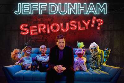 COMEDY ICON JEFF DUNHAM ANNOUNCES THREE 2022 DATES FOR “JEFF DUNHAM: SERIOUSLY!?" AT ZAPPOS THEATER AT PLANET HOLLYWOOD RESORT & CASINO
