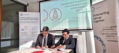 Oncoshot Enters Collaboration Agreement With Omico (Australian Genomic Cancer Medicine Centre)