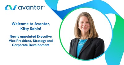 Avantor® Names Kitty Sahin Executive Vice President, Strategy and Corporate Development