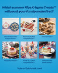 Family summer fun: Vote for your favorite Rice Krispies® Treat recipe with us!