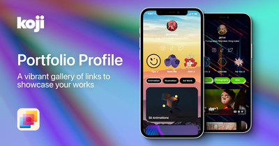 Portfolio Profile on the Koji App Store