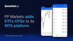 FP Markets acrescenta ETFs CFDs à sua plataforma MT5...
