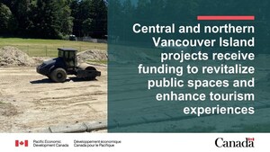 Communities throughout central and northern Vancouver Island receive funding to revitalize public spaces and enhance tourism experiences